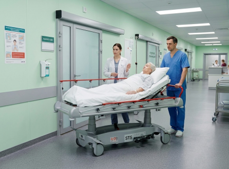 Медицинские каталки STS 282: в чём разница между 2-секционной и 4-секционной моделями